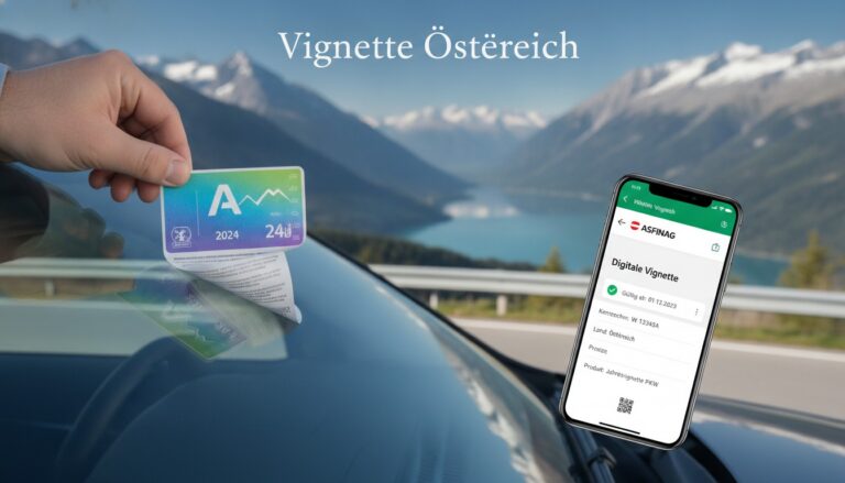 Vignette Österreich: Kaufen, kleben und richtig nutzen – der komplette Guide